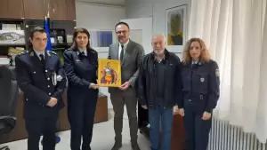 Αντιπροσωπεία αστυνομικών στα