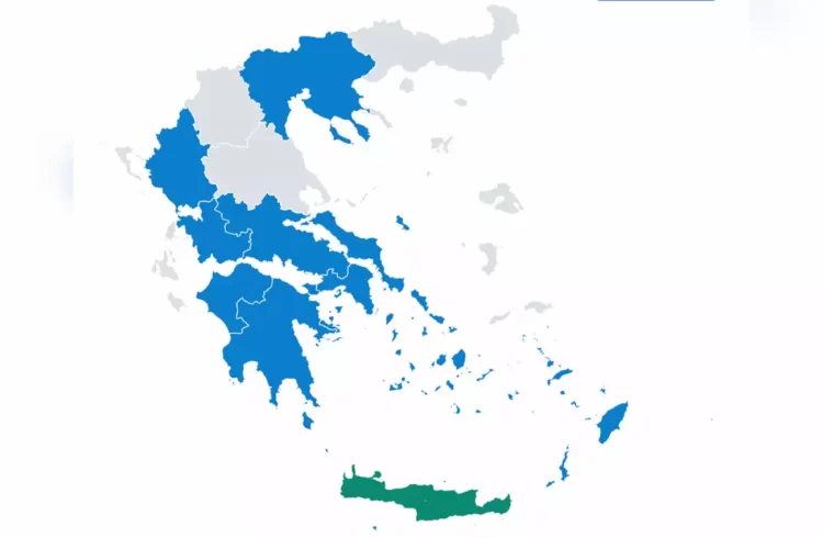 Αυτοδιοικητικές Εκλογές 2023: «Μπλε» Ο Χάρτης Της Ελλάδας