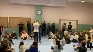 Ευχαριστήριο του 8ου Γυμνασίου Κοζάνης