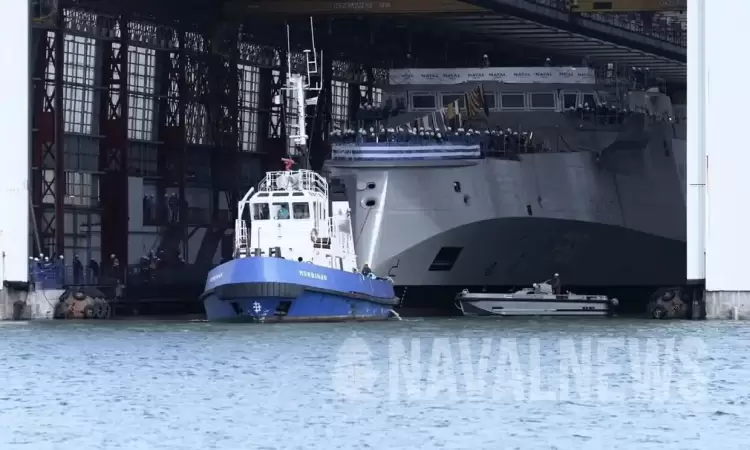 Φρεγάτα Κίμων: Στα γαλανόλευκα η πρώτη ελληνική φρεγάτα Belharra (φωτο+vid) Φρεγάτα Κίμων: Στα γαλανόλευκα η πρώτη ελληνική φρεγάτα Belharra (φωτο+vid)