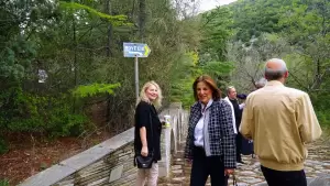 Η Γεωργία Ζεμπιλιάδου στην εκδήλωση τιμής και μνήμης του Μακεδονικού αγώνα.