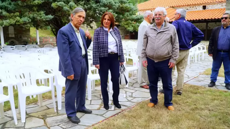 Η Γεωργία Ζεμπιλιάδου στην εκδήλωση τιμής και μνήμης του Μακεδονικού αγώνα.