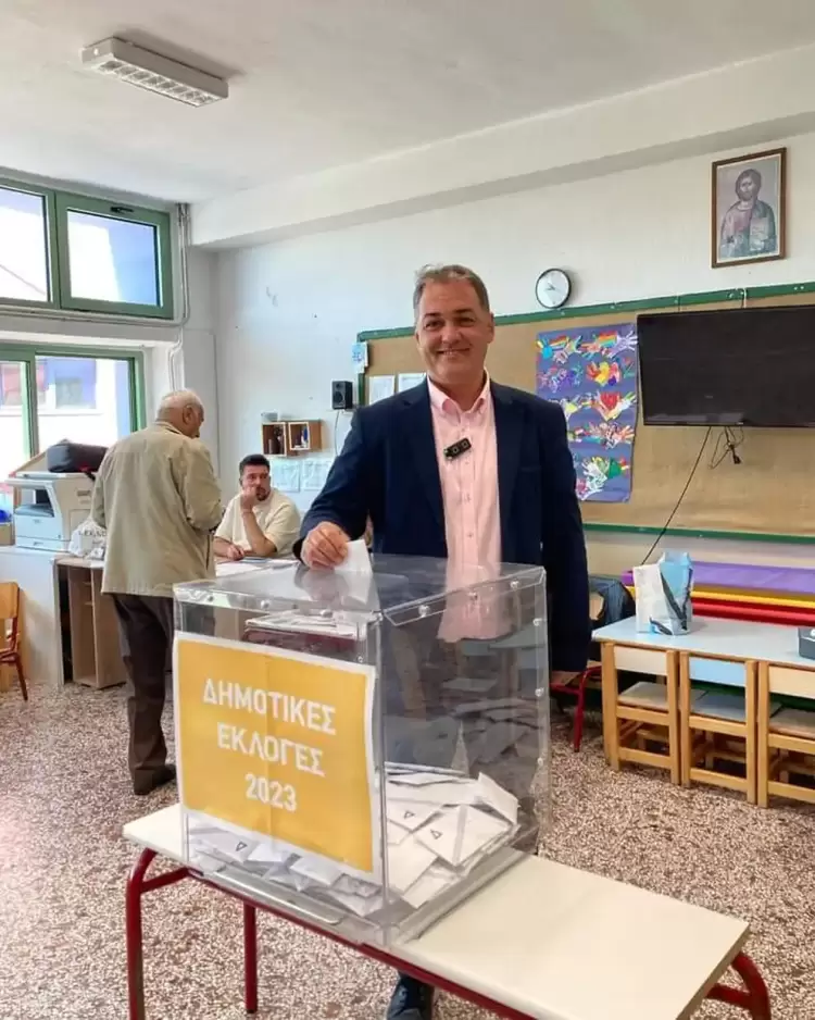 Γιάννης Κοκκαλιάρης: Γιορτή της δημοκρατίας σήμερα και πήγαμε να ασκήσουμε το εκλογικό μας δικαίωμα