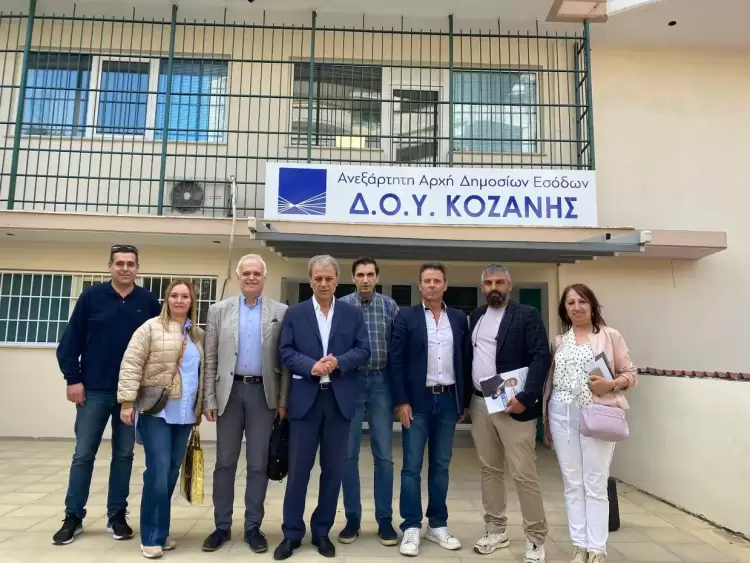 Γιώργος Αμανατίδης «Συμμαχία για την Ανάπτυξη»: Επίσκεψη σε «Μαμάτσειο», ΔΟΥ Κοζάνης, ΚΤΕΛ και ΣΥΦΦΑΣΔΥΜ