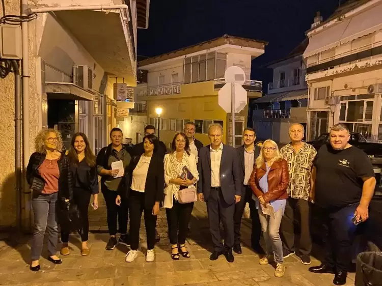 Γιώργος Αμανατίδης “Συμμαχία για την Ανάπτυξη” Συναντήσεις με κατοίκους Τ.Κ. στην περιοχή της Ελίμειας