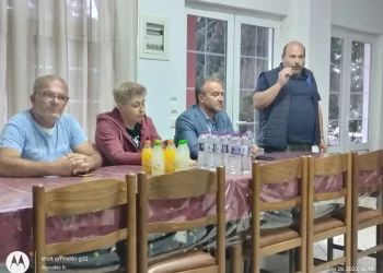 Στο Κηπάρι, Τον Ανθότοπο Και Τα Πετρανά Βρέθηκε Ο Υποψήφιος Δήμαρχος Κοζάνης, Χάρης Κουζιάκης