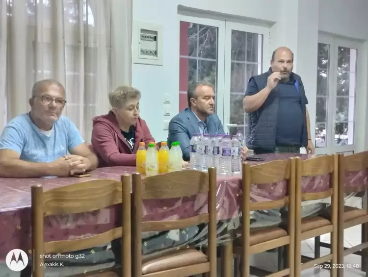 Στο Κηπάρι, τον Ανθότοπο και τα Πετρανά βρέθηκε ο υποψήφιος Δήμαρχος Κοζάνης, Χάρης Κουζιάκης