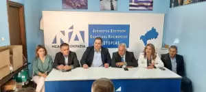 Ο Υπουργός Επικρατείας Μάκης Βορίδης από την Καστοριά Ο Υπουργός Επικρατείας Μ. Βορίδης από την Καστοριά