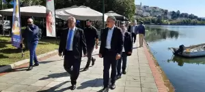 Ο Υπουργός Επικρατείας Μάκης Βορίδης από την Καστοριά Ο Υπουργός Επικρατείας Μ. Βορίδης από την Καστοριά