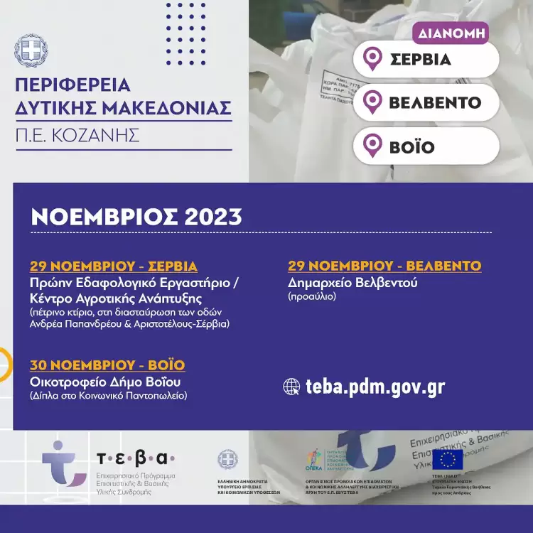 Teba – Διανομή   Βόιο, Σέρβια, Βελβεντό