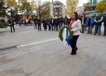 Καλλιόπη Βέττα: Η εξέγερση του Πολυτεχνείου αποτελεί μια υπενθύμιση σε όλους μας ότι τίποτε δεν χαρίζεται αν δεν το διεκδικήσεις