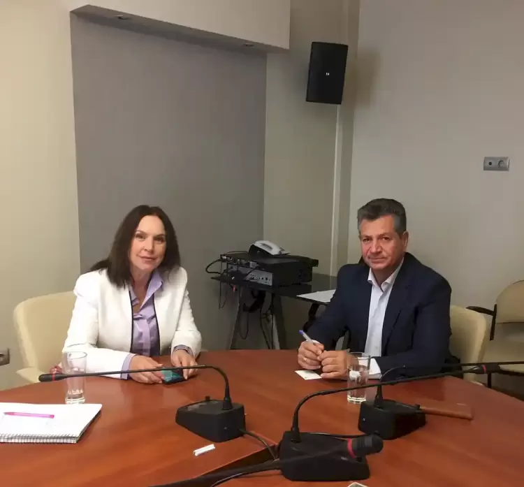 Καλλιόπη Βέττα: Συνάντηση με τον Πρόεδρο της Συνομοσπονδίας Επιχειρηματιών Τουριστικών Καταλυμάτων Ελλάδος (Σ.Ε.Τ.Κ.Ε.)