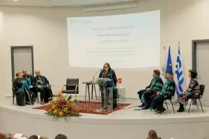 Λίνα Νικολακοπούλου: Επίτιμη Διδάκτορας του Παιδαγωγικού Τμήματος Νηπιαγωγών του Πανεπιστημίου Δυτικής Μακεδονίας