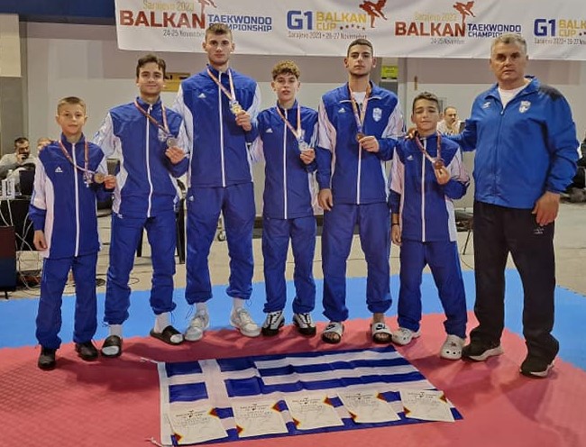 Η Μακεδονική Δύναμη Κοζάνης στο 23ο  Βαλκανικό  Πρωτάθλημα Taekwondo