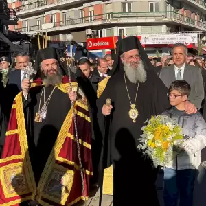 Μέσα σε κλίμα συγκίνησης, η ενθρόνιση του νέου  Μητροπολίτη Φλώρινας Πρεσπών και Εορδαίας κ. Ειρηναίου