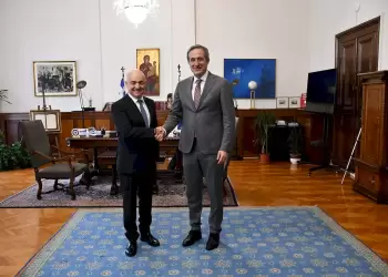 Συνάντηση με τον Στάθη Κωνσταντινίδη είχε  ο Πρέσβης της Αργεντινής στη Ελλάδα κ. Luis Alfredo Azpiazu