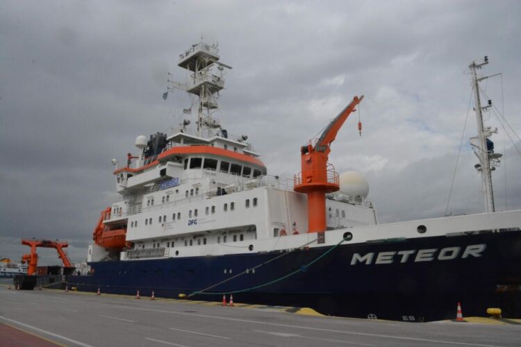 Το Γερμανικό Ερευνητικό Σκάφος Meteor Στο Αιγαίο Και Ιόνιο Πέλαγος
