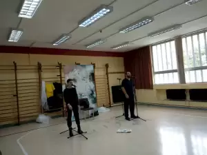 Το Θέατρο Τέχνης Καρόλου Κουν στο 2ο Γενικό Λύκειο Κοζάνης