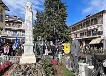 Ο Υφυπουργός Μακεδονίας Και Θράκης Κ. Στάθης Κωνσταντινίδης Στην 111Η Επέτειο Απελευθέρωσης Της Σιάτιστας