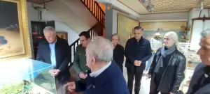 Εγκαίνια μόνιμης έκθεσης "Συγκρότημα κινουμένων παραδοσιακών επαγγελμάτων και ασχολιών" (εικόνες) Εγκαίνια μόνιμης έκθεσης “Συγκρότημα κινουμένων παραδοσιακών επαγγελμάτων και ασχολιών” (εικόνες)