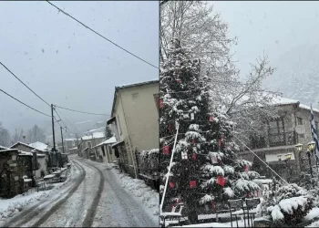 Προβλήματα Σε Ρεύμα Και Κινητή Τηλεφωνία Προκάλεσε Η Χιονόπτωση Σε Ορεινούς Οικισμούς Του Νομού Κοζάνης.