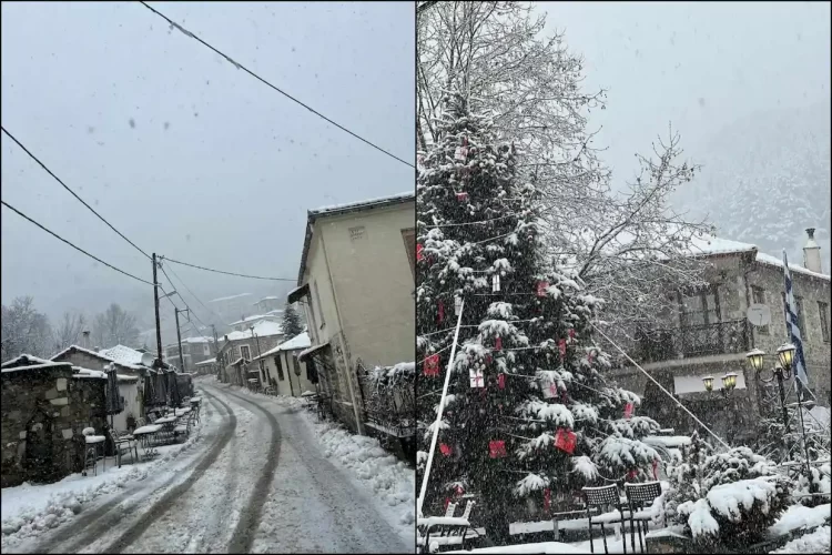 Προβλήματα Σε Ρεύμα Και Κινητή Τηλεφωνία Προκάλεσε Η Χιονόπτωση Σε Ορεινούς Οικισμούς Του Νομού Κοζάνης.