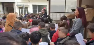 Στολισμός  χριστουγεννιάτικου δέντρου της Αρχαιολογικής Συλλογής Κοζάνης