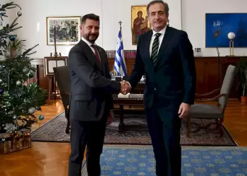 Συνάντηση του ΥΜΑΘ Στάθη Κωνσταντινίδη με τον Πρόξενο της Ουκρανίας στη Θεσσαλονίκη