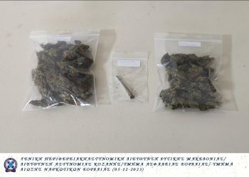 Συνελήφθη 35χρονος στην Πτολεμαΐδα για κατοχή ναρκωτικών ουσιών