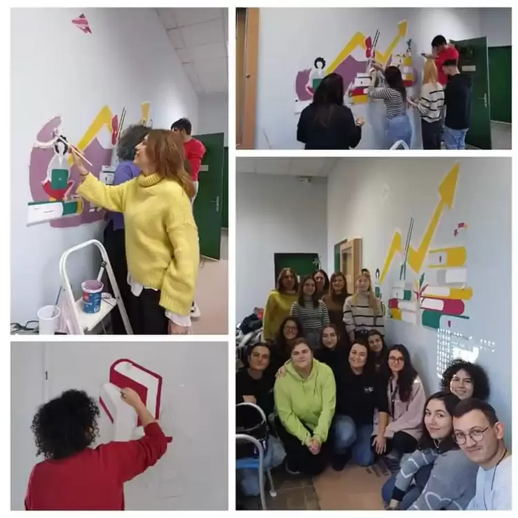 Όταν οι φοιτητές μας ομορφαίνουν τους χώρους του πανεπιστημίου που φοιτούν…