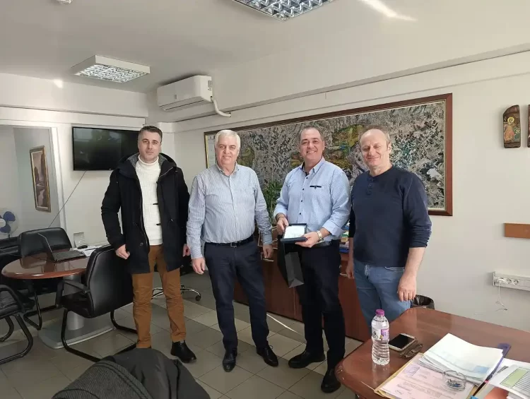 Στο Λιγνιτικό Κέντρο Δυτικής Μακεδονίας Ο Δήμαρχος Κοζάνης Γιάννης Κοκκαλιάρης