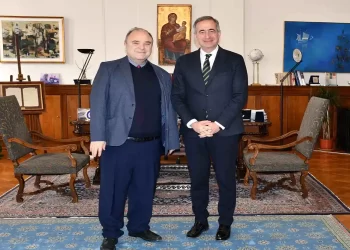 Συνάντηση Του Υφυπουργού Εσωτερικών, Στάθη Κωνσταντινίδη, Με Τον Πρόεδρο Του Ασεπ Θανάση Παπαϊωάννου
