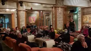 H βασιλόπιτα της Θρακικής Εστίας Εορδαίας Τελετή κοπής βασιλόπιτας Θρακικής Εστίας Εορδαίας.