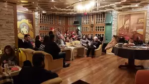 H βασιλόπιτα της Θρακικής Εστίας Εορδαίας Τελετή κοπής βασιλόπιτας Θρακικής Εστίας Εορδαίας.