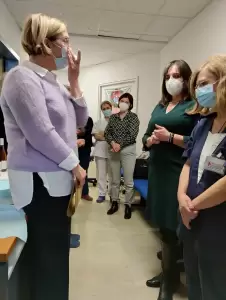 Το όνομα «Μαυροδή Μανταράσυ Ερζημπέτ» δόθηκε στο οδοντιατρείο του Νοσοκομείου Κοζάνης