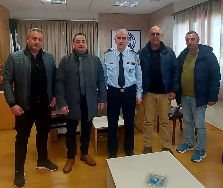 Επίσκεψη Στον Γενικό Περιφερειακό Αστυνομικό Διευθυντή Δυτικής Μακεδονίας