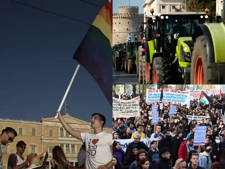Εβδομάδα των… παθών για την κυβέρνηση – Αγρότες, φοιτητές σε θέση μάχης, ο γάμος των ομόφυλων στη βουλή