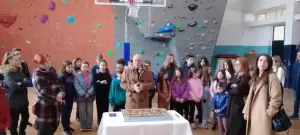 Κοπή πίτας Τμήματος Αναρρίχησης του Ο. Σ. Σιάτιστας