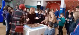 Κοπή πίτας Τμήματος Αναρρίχησης του Ο. Σ. Σιάτιστας