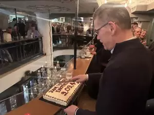 Λάζαρος Μαλούτας στην κοπή πίτας: “Αυτό που μας ενώνει είναι η αγωνία και το ενδιαφέρον μας για το μέλλον του τόπου».