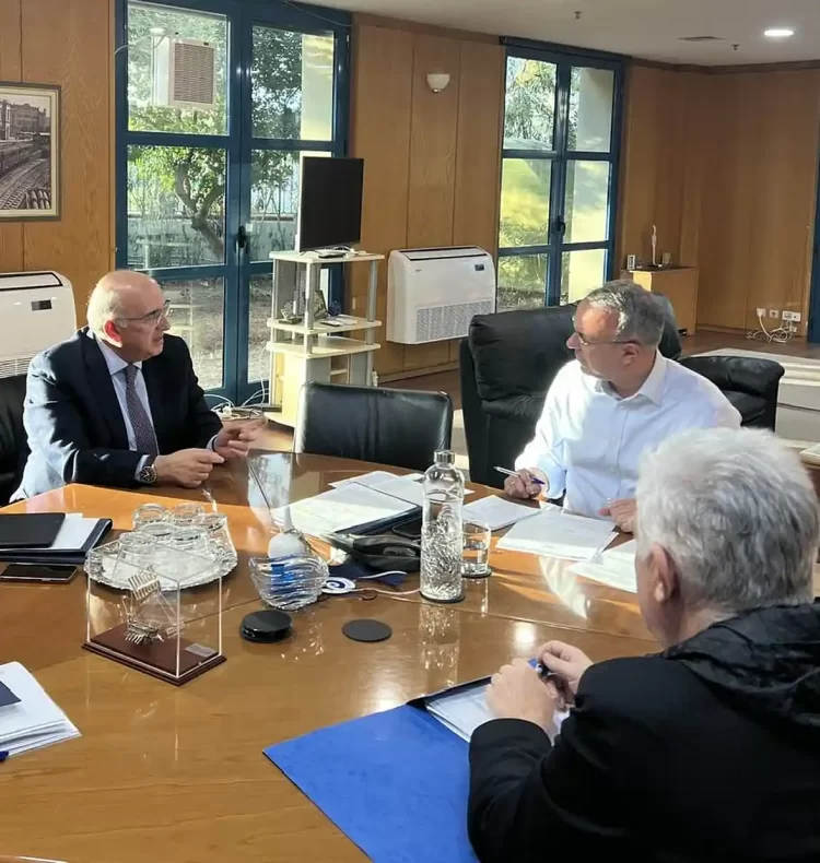 Μιχάλης Παπαδόπουλος: Εποικοδομητική Συνάντηση Με Τον Φίλο Υπουργό Υποδομών Και Μεταφορών, Χρήστο Σταϊκούρα