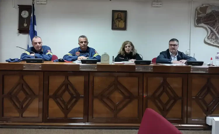 Σύσκεψη Για Την Πολιτική Προστασία Στο Δήμο Εορδαίας
