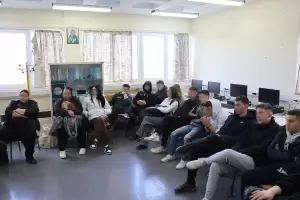 Οι τοπικοί πολλαπλασιαστές του δικτύου Eurodesk στο 1ο ΕΠΑΛ Αμυνταίου για τη διεξαγωγή των Euroclasses