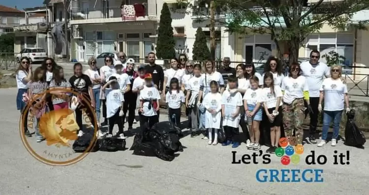 Εθελοντική Δράση Let’s Do It Greece, Στο Αμύνταιο