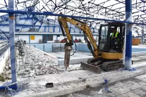 Γιάννης Κοκκαλιάρης: «Στοίχημά μας η γρήγορη παράδοση του Κολυμβητηρίου στους δημότες»