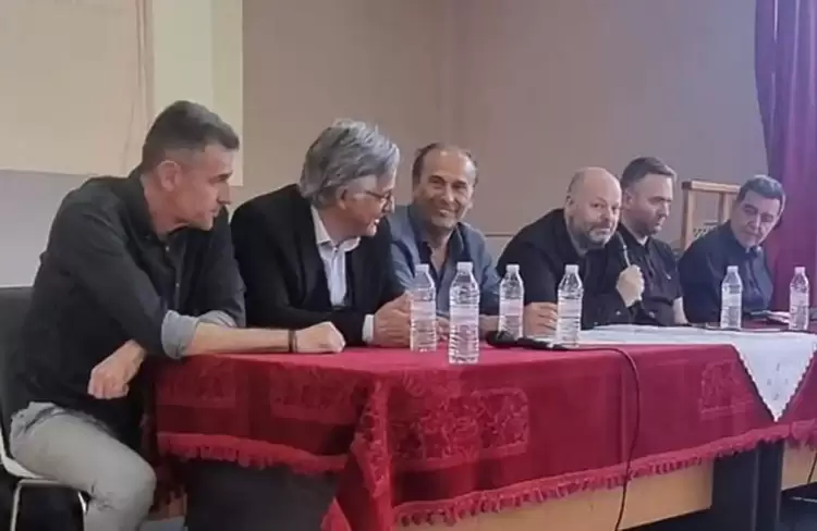 Ο Μπάνε Πρέλεβιτς παρουσίασε το βιβλίο του στην Εράτυρα Ο Μπάνε Πρέλιβιτς παρουσίασε το βιβλίο του στην Εράτυρα