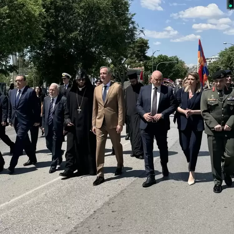 Στάθης Κωνσταντινίδης στις εκδηλώσεις μνήμης για την 109η επέτειο της Γενοκτονίας των Αρμενίων