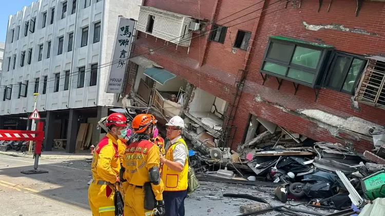 Ταϊβάν: Τέσσερις Νεκροί Από Τεράστιο Σεισμό – Κατέρρευσαν Κτίρια, Εικόνες Αποκάλυψης