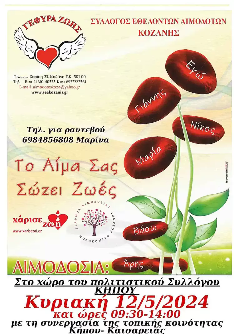 14η Αιμοδοσία στο Τ.Δ. Κήπου 14η Αιμοδοσία στο Τ.Δ. Κήπου