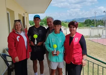 Απόλυτα Επιτυχές Το Τριεθνές Τουρνουά Τένις Που Πραγματοποιήθηκε Στην Πτολεμαΐδα